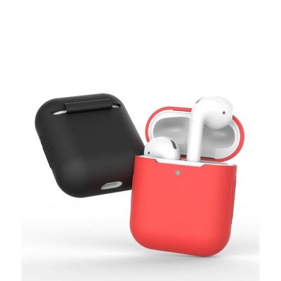 2. Tech-Protect Icon-Hülle für AirPods 1/2 – Schwarz