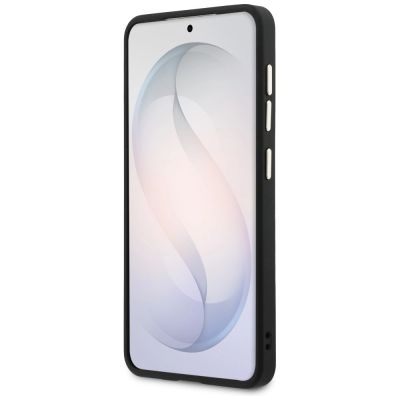 5. Guess MagSafe-Hülle mit perforiertem Logo für Samsung Galaxy S26 – Braun