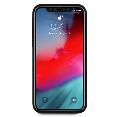 3. Ferrari Off Track Stepphülle für iPhone 12 / 12 Pro - Schwarz
