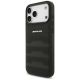 2. Mercedes AMG Lederhülle mit geprägtem Logo für iPhone 18 Pro Max / 17 Pro Max – Schwarz