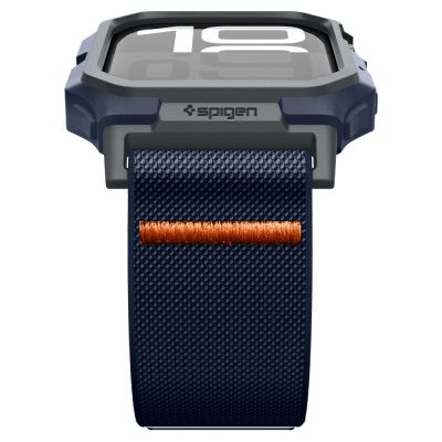 3. Spigen Lite Fit "Pro" Armband für Apple Watch 10 46mm - Marineblau
