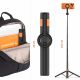 15. Tech-Protect L10S Bluetooth-Selfie-Stick-Stativ – Schwarz und Orange