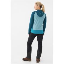 VIKING Delmore Hoodie Damen-Kapuzenjacke mit Reißverschluss, Türkis, XXL