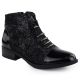 15. Schwarze Damen-Arbeitsstiefel mit Socken Sabatina