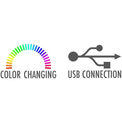 12. Hängender dekorativer Komet 35LED RGB USB