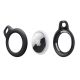 3. Tech-Protect Rough Chain Case für Apple AirTag mit Anhänger – Schwarz