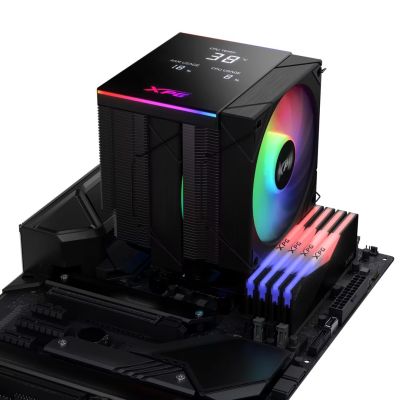 3. XPG MAESTRO PLUS 62DA Prozessor-Luftkühler 12 cm Schwarz
