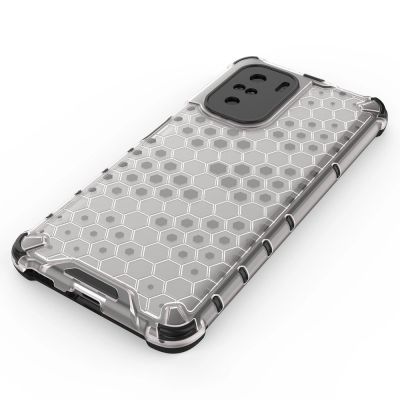 8. Honeycomb Handyhülle Schutzhülle mit TPU Rahmen für Xiaomi Redmi K40 Pro+ / K40 Pro / K40 / Poco F3 grün