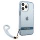4. Guess GUHCP13LHTSGSB iPhone 13 Pro / 13 6,1 "blau / blaues Hardcase Translucent Stap