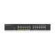 3. Zyxel GS1900-24EP Switch 24p PoE (PoE+: 12;) 130W Managed Gigabit
