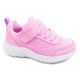 Skechers Bounder Baby-Sportschuhe mit Klettverschluss in Rosa
