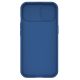 6. Nillkin CamShield Pro magnetische Hülle für iPhone 15 Plus mit Kameraschutz – Blau