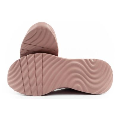 18. Skechers Bobs Squad-Chaos bequeme Damen SLIP-INS Sportschuhe rosa