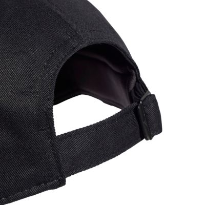 4. adidas 3-Streifen Baseballkappe mit neuem Logo, Schwarz, JG1072