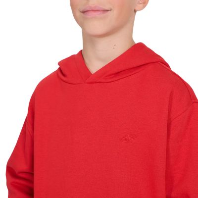 4. Jungen-Sweatshirt 4F M1945 rot 4FJWAW25TSWSM1945 62S