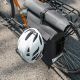 3. Rockbros Fahrradtasche mit Rucksackfunktion, wasserdicht, mit Helmbefestigung 18l - Schwarz
