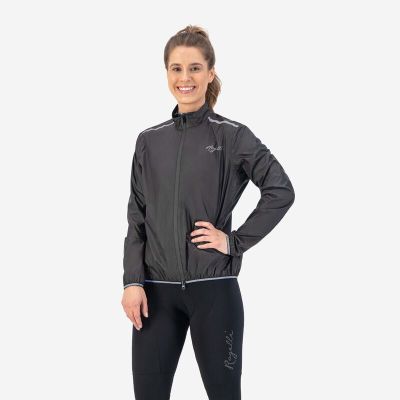 3. Rogelli Damen-Regenmantel ESSENTIAL schwarz XS