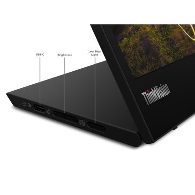 8. Lenovo ThinkVision M15 15,6" FHD IPS 60Hz 250nits AG Raven Black