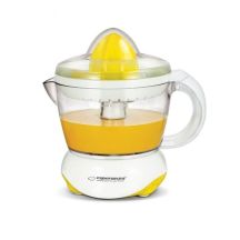 Esperanza Clementine EKJ001Y Slow Juicer für Zitrusfrüchte (25 W; 0,75 l; gelb)
