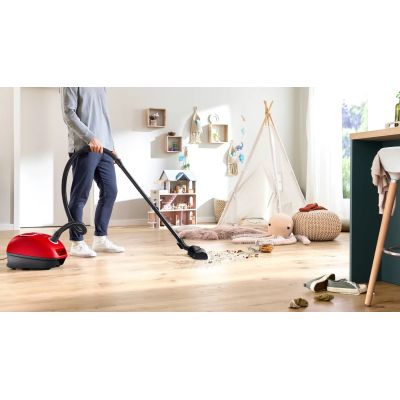 2. Bosch Serie 4 BGB41PET1 Staubsauger mit Beutel, rot