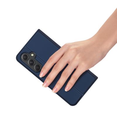 7. Dux Ducis Skin Pro Hülle für Samsung S24+ mit Klappe - Blau