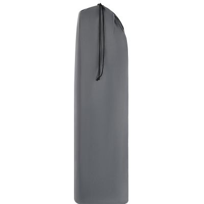 8. Klapptisch 68x46x40cm, graues Aluminium, mit Abdeckung