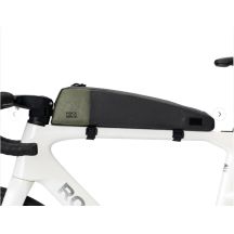 Rockbros Fahrradrahmentasche, schwarz und grün, 0,9 l