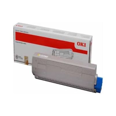 OKI 44844613 Tonerkartusche, 1 Stück, Original, Gelb