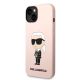2. Karl Lagerfeld KLHMP14MSNIKBCP iPhone 14 Plus 6.7" Hardcase pink/pink Silikon Ikonik Magsafe
