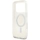7. Guess IML Glitter Pearl Strap MagSafe Hülle für iPhone 17 Pro - Transparent