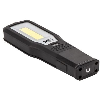 550 lm COB-LED-Werkstattlampe + Sockel + Ladegerät