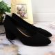 11. Sergio Leone W SK358A schwarze Pumps mit hohem Absatz 