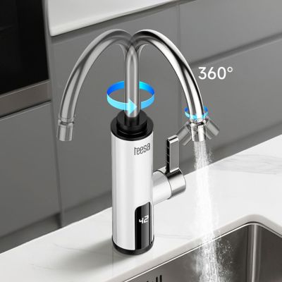 8. TEESA Durchlauferhitzer TSA4108 Küchenarmatur Weiß