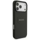 4. Guess MagSafe Hülle mit genarbtem Goldring für iPhone 18 Pro Max / 17 Pro Max – Schwarz