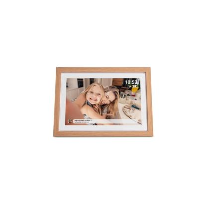 2. Denver PFF-1040LW Digitaler Bilderrahmen, Holz, 25,6 cm (10,1 Zoll), Touchscreen, WLAN