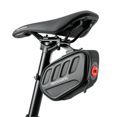 Rockbros C61 Hartschalen-Satteltasche für Lampe