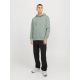 2. Jack&Jones Herren Kapuzenpullover JJESTAR BASIC SWEAT HOOD NOOS 12208157 ICEBERG GREEN