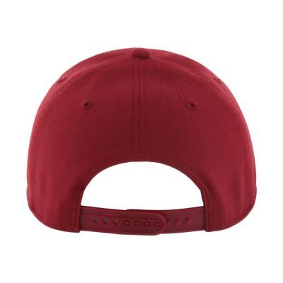 4. '47 Brand New York Yankees MVP Snapback Burgunderrote Kappe B-MVPSP17WBP-RZD