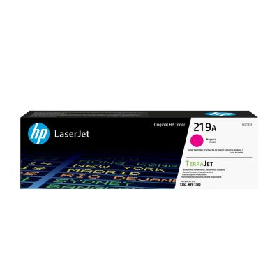 2. HP 219A Magenta Original LaserJet Tonerkartusche, 1200 Seiten, 0 Seiten, Magenta, 1 Stück.