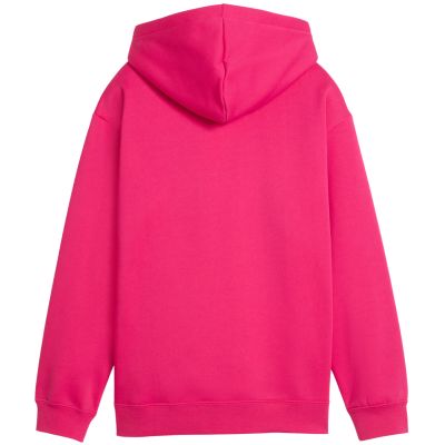 3. Puma ESS Hoodie mit zentriertem Katzenlogo für Kinder, Fuchsia, 692973, Größe 59