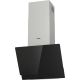 3. GORENJE WHI649EXBG Wandhaube, schwarzer Kamin, Edelstahl