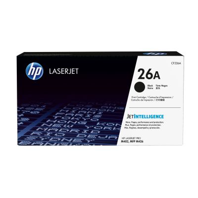 HP Schwarzer Toner HP 26A, HP26A=CF226A, 3100 Seiten