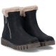 10. Gefütterte schwarze Damen-Ankle-Boots Rieker Y3481-01