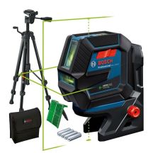 BOSCH GCL 2-50 G Kreuzpunktlaser + Stativ