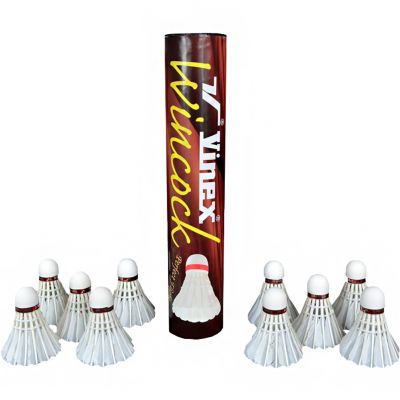 2. VINEX WINCOCK NR. 10 FEATHER BADMINTON SHUTTLES /10 Stück/ VSCO-W10