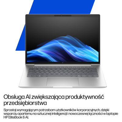 8. HP EliteBook 6 G1i 14 A Notebook, 14" WUXGA/Ultra 5, 225 GB RAM, 16 GB SSD, 512 GB SSD, Arc 130T/11PR Gehäuse, Pike Silver, 3 Jahre Garantie