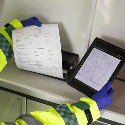 3. Brother PJ862 203 x 200 DPI Kabelgebundener und kabelloser mobiler Thermodirektdrucker