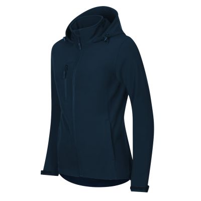 Damen-Softshelljacke für Trailrunning (Marineblau)