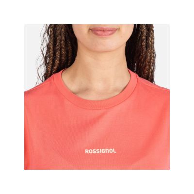 5. Damen-T-Shirt ROSSIGNOL W Waterfall Tee, rosa