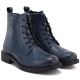 8. Blaue Damen-Lederboots im Worker-Stil Sergio Leone 25172-S